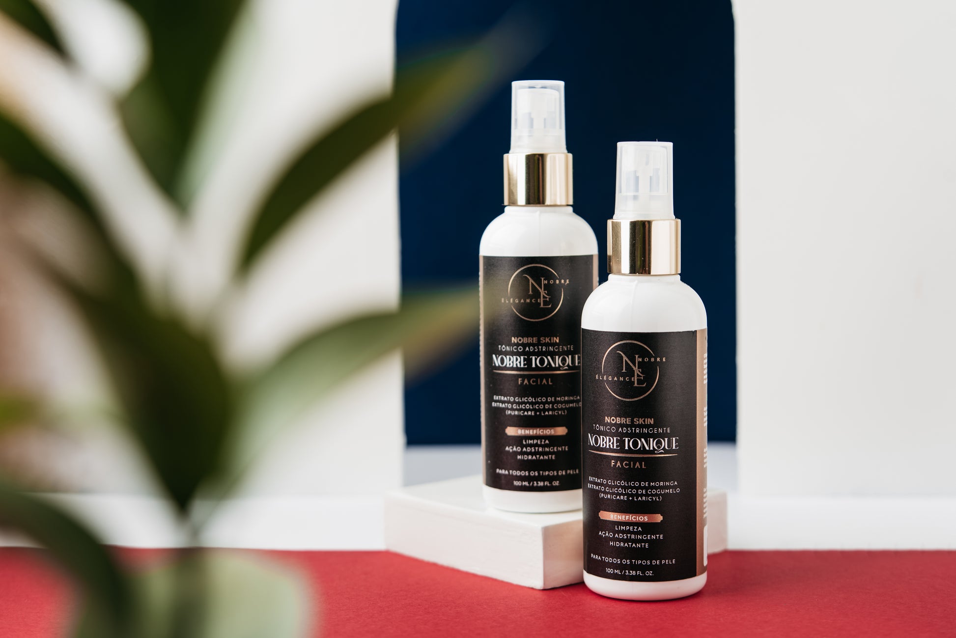 KIT – Ritual Élégance Completo (Espuma + Nobre Tonique + Sérum Dia + Sérum Noite + Nobre Gloss Brillance)