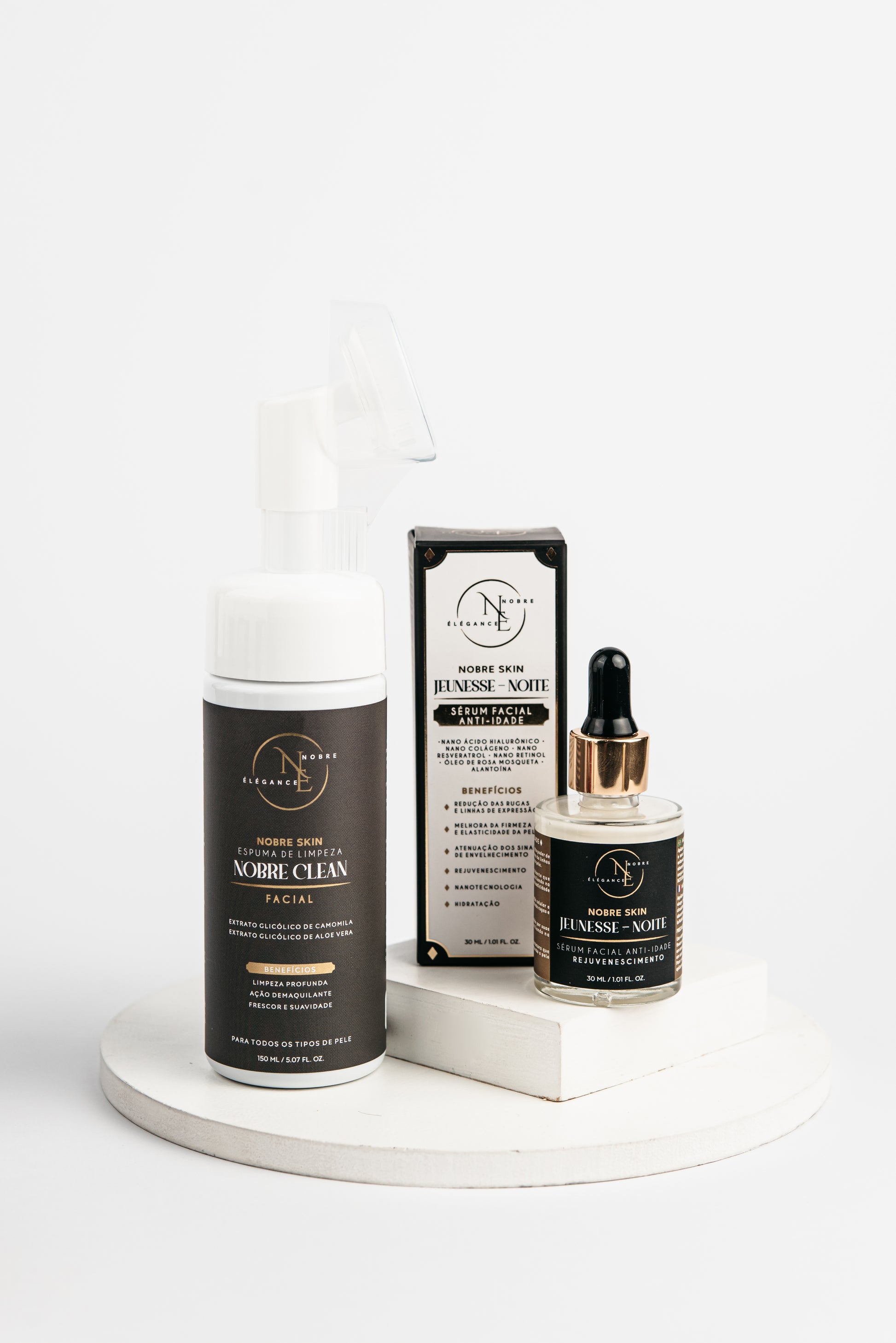 KIT - Nobre Eiffel (1 Sérum Anti-Idade + 1 Espuma Premium)