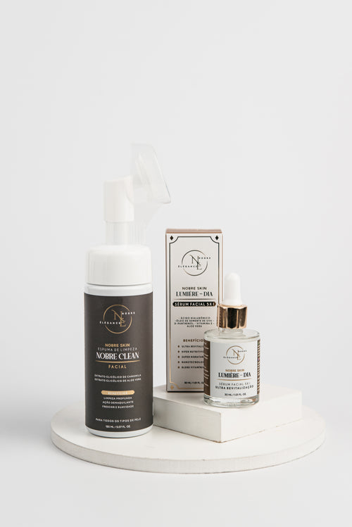 KIT - Nobre França (1 Sérum 5 em 1 + 1 Espuma Premium)