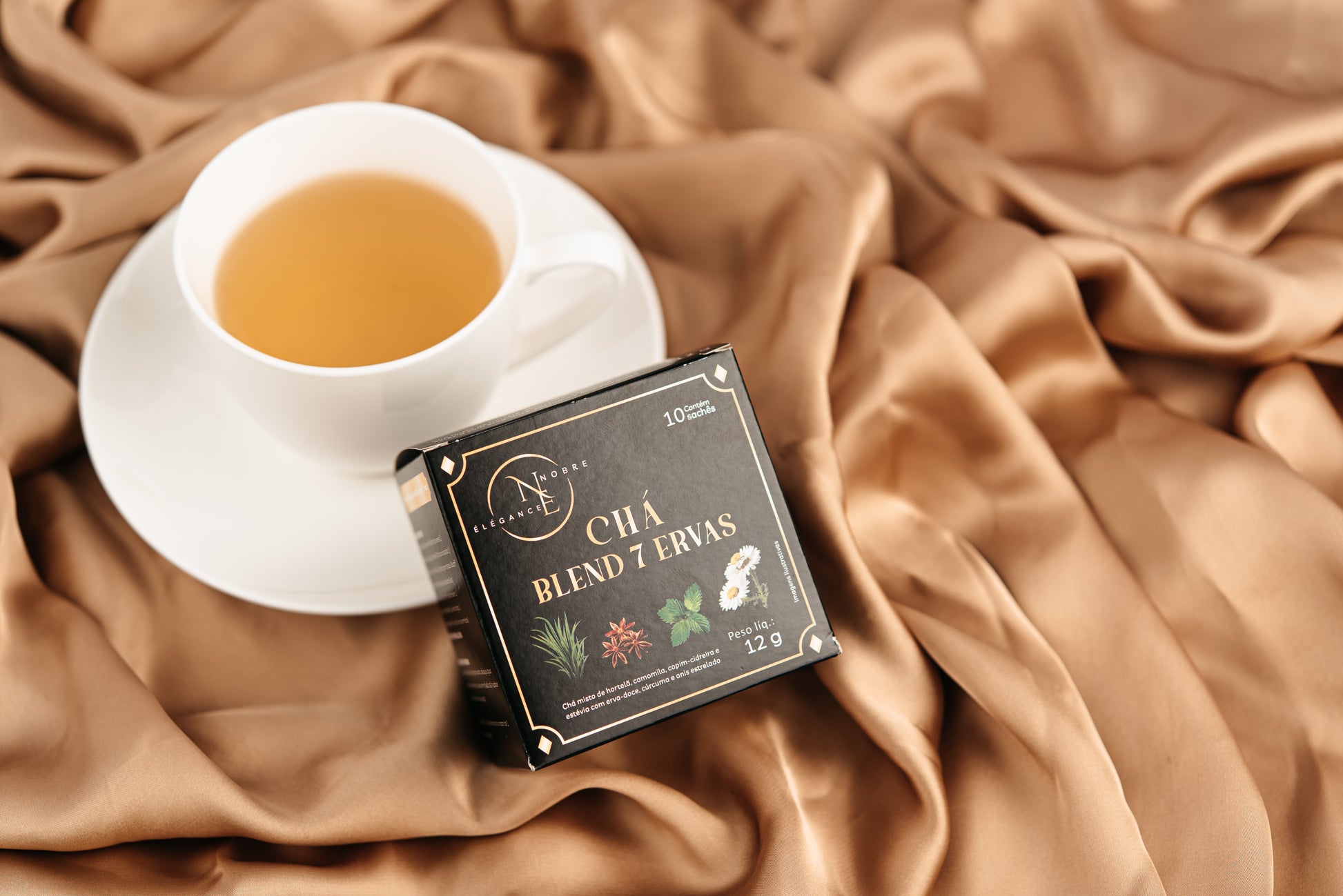 KIT - 3 Chás Premium 7 Ervas Tranquilizantes